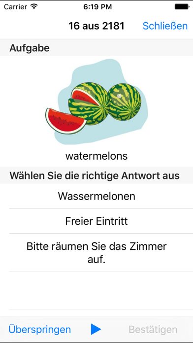 LEXI24 Sprachtrainer. Englisch, Französisch, Spanisch, Italienisch und weitere Sprachen – Bildschirmfoto 3