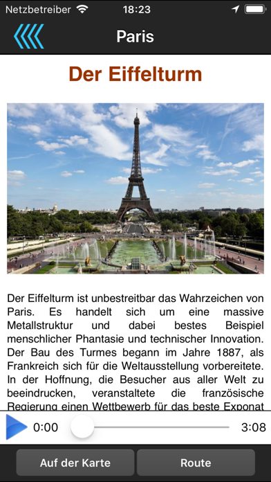 Audio-Stadtführer – Bildschirmfoto 3