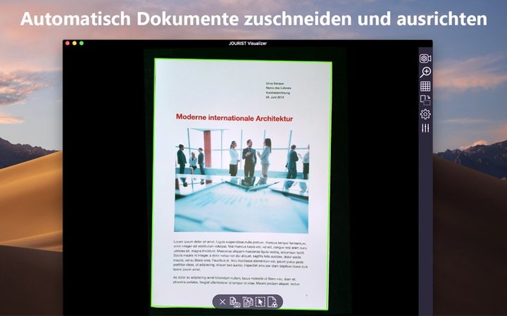 JOURIST Visualizer – Bildschirmfoto 3