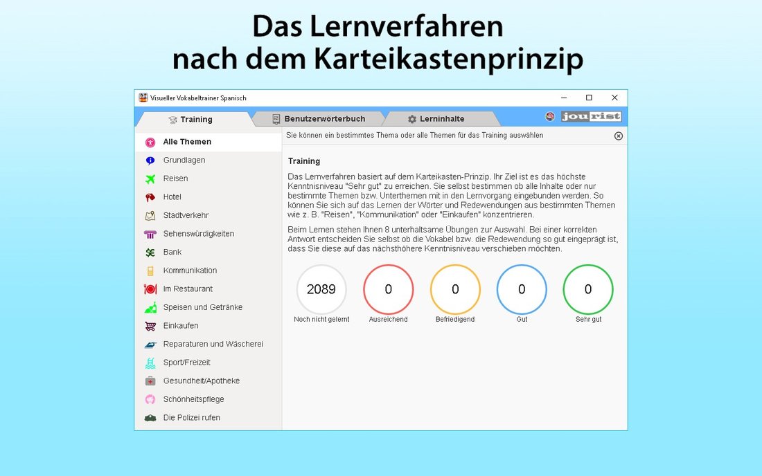 Visueller Vokabeltrainer Spanisch – Bildschirmfoto 3