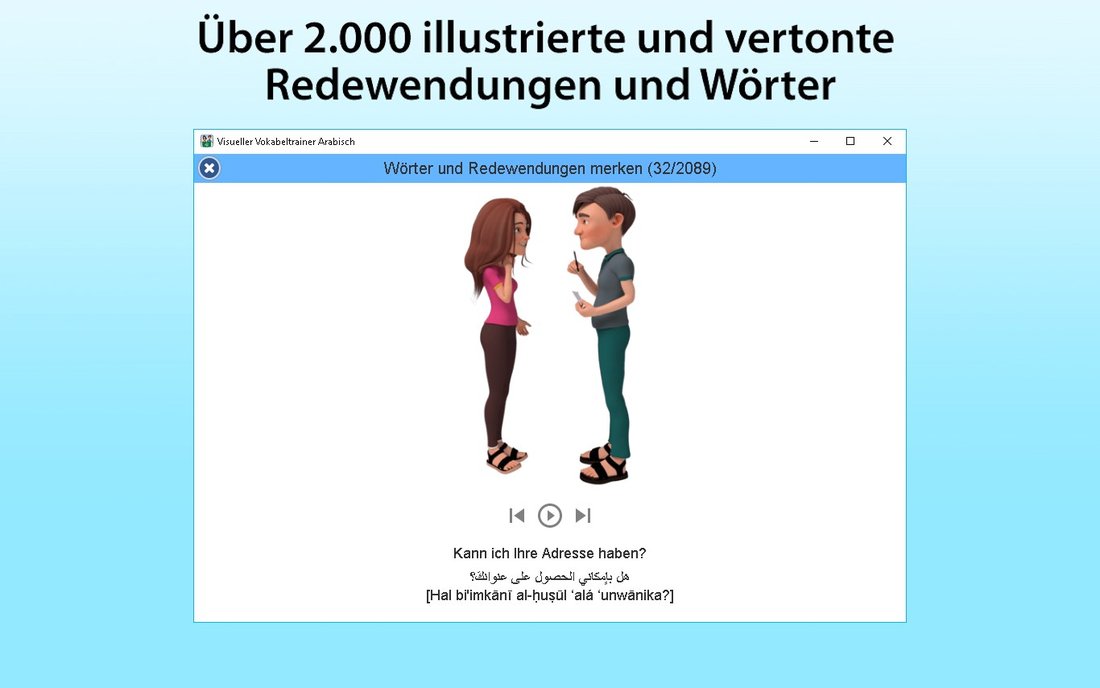 Visueller Vokabeltrainer Arabisch – Bildschirmfoto 1