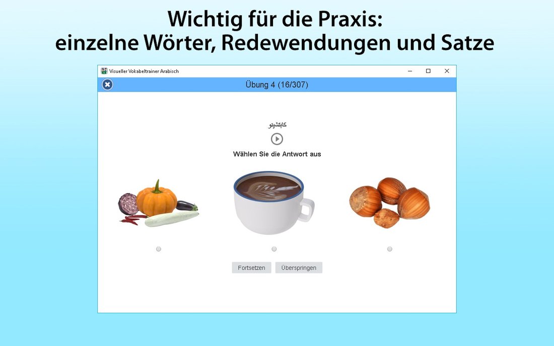 Visueller Vokabeltrainer Arabisch – Bildschirmfoto 2