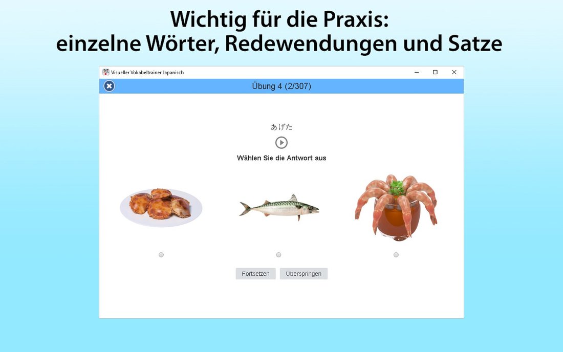 Visueller Vokabeltrainer Japanisch – Bildschirmfoto 2