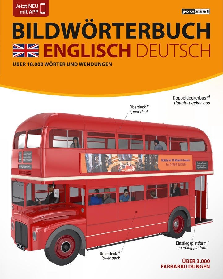 JOURIST Bildwörterbuch Englisch-Deutsch – Umschlag