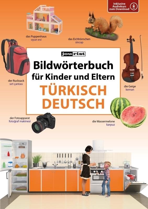 Bildwörterbuch für Kinder und Eltern Türkisch-Deutsch – Umschlag
